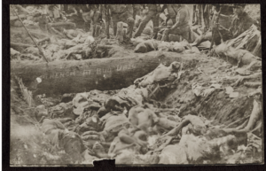 Dead bodies of the Tausug who fought at Bud Dahu. Photo source: Library of Congress Washington D.C. https://www.loc.gov/item/2013649094/